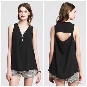 Banana Republic Black Tank Top - SZ XS